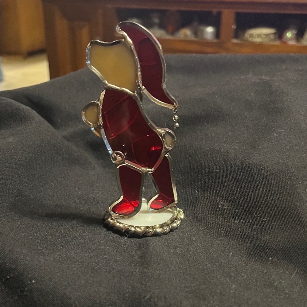 Stained Glass Bear Figurine - Picture 2 of 3